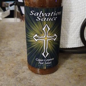 Salvation Sauce Cajun Cayenne Hot Sauce